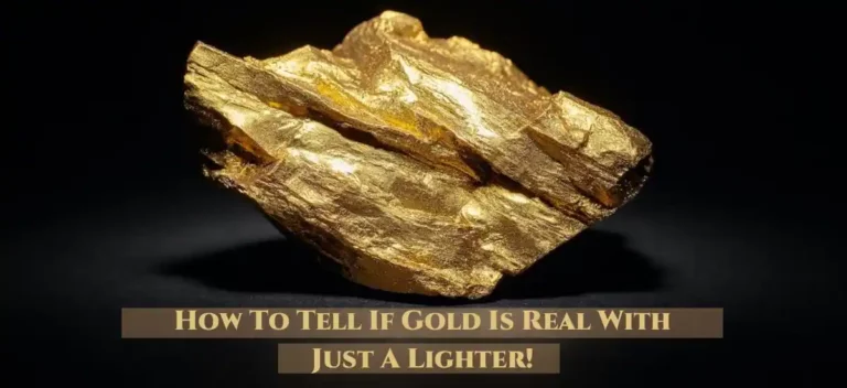 How To Tell If Gold Is Real With Just A Lighter!