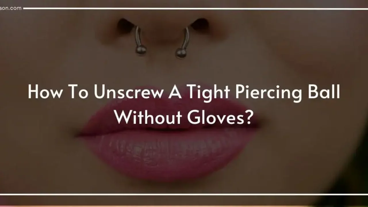 taking out the ball screw from piercing｜TikTok Search